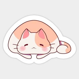 Cat Bun Sticker